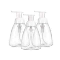 270ML foam soap oval flat bottle