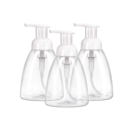 270ML foam soap oval flat bottle