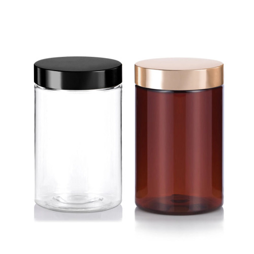 750ML straight sided round Jar