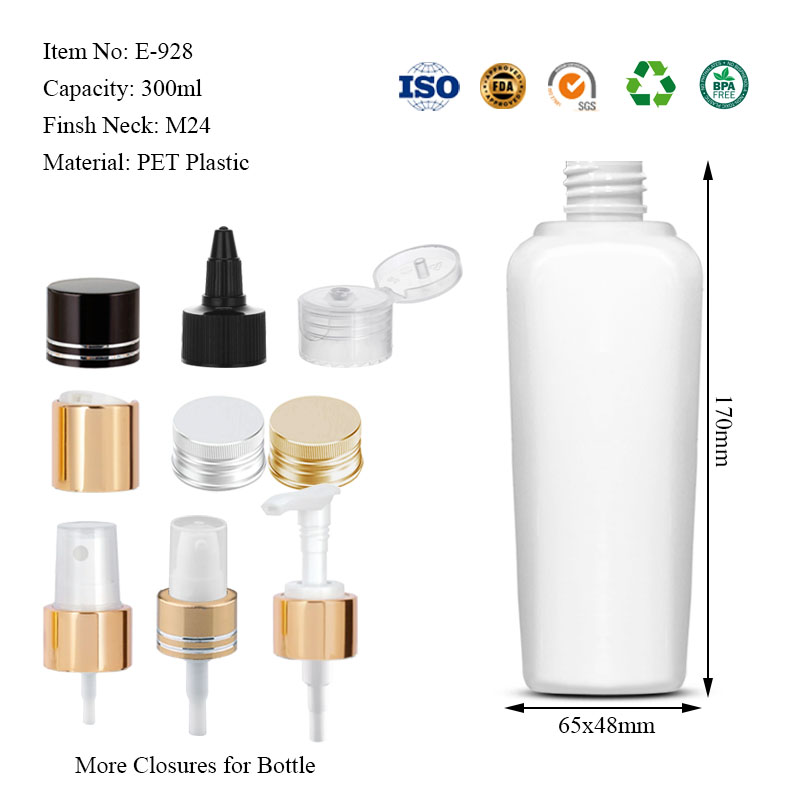 300ML inverted triangle flat bottle