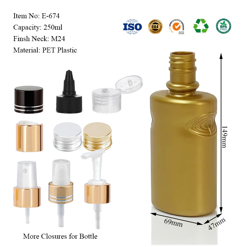 250ML unique bottle