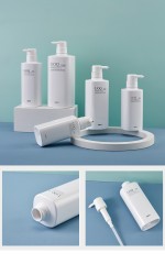 300ml,400ml,500ml,600ml,800ml,1000ml PET shampoo and shower gel bottle