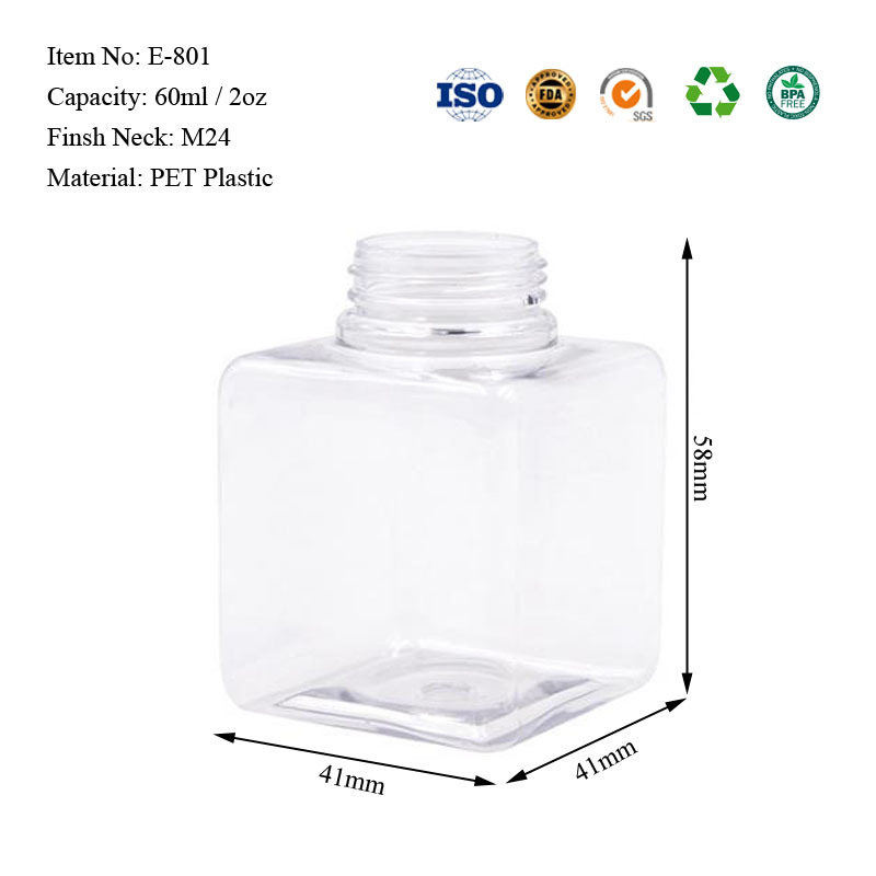 60ML square bottle