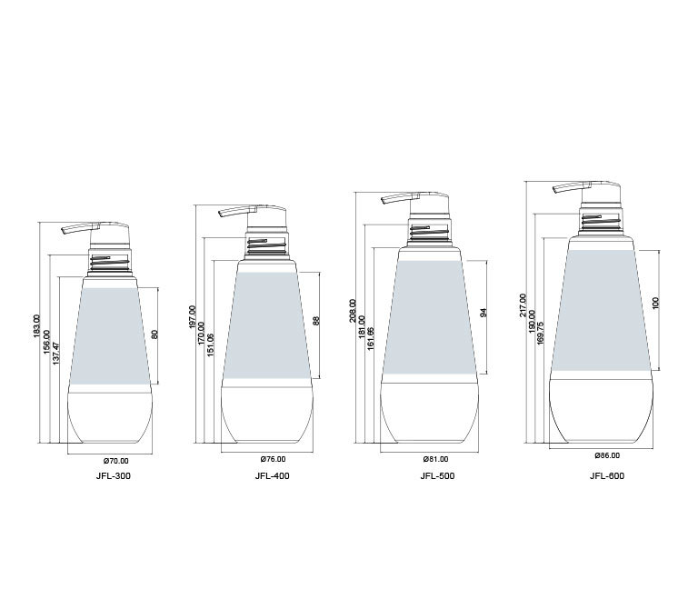 200ml,250ml,300ml,400ml,500ml,600ml PE cleaning bottle