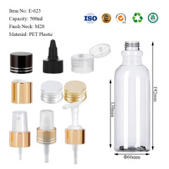 500ML unique round bottle