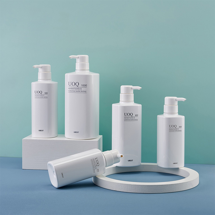 300ml,400ml,500ml,600ml,800ml,1000ml PET shampoo and shower gel bottle