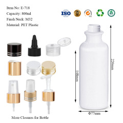 800ML unique round bottle