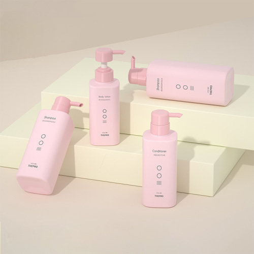 300ml,400ml,500ml,600ml,800ml,1000ml PET shampoo and shower gel bottle