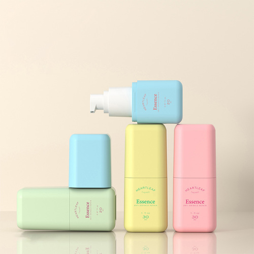 50ml,100ml PETG square vacuum lotion bottle