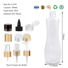 480ML unique bottle