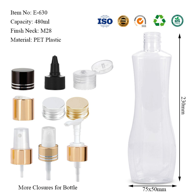480ML unique bottle