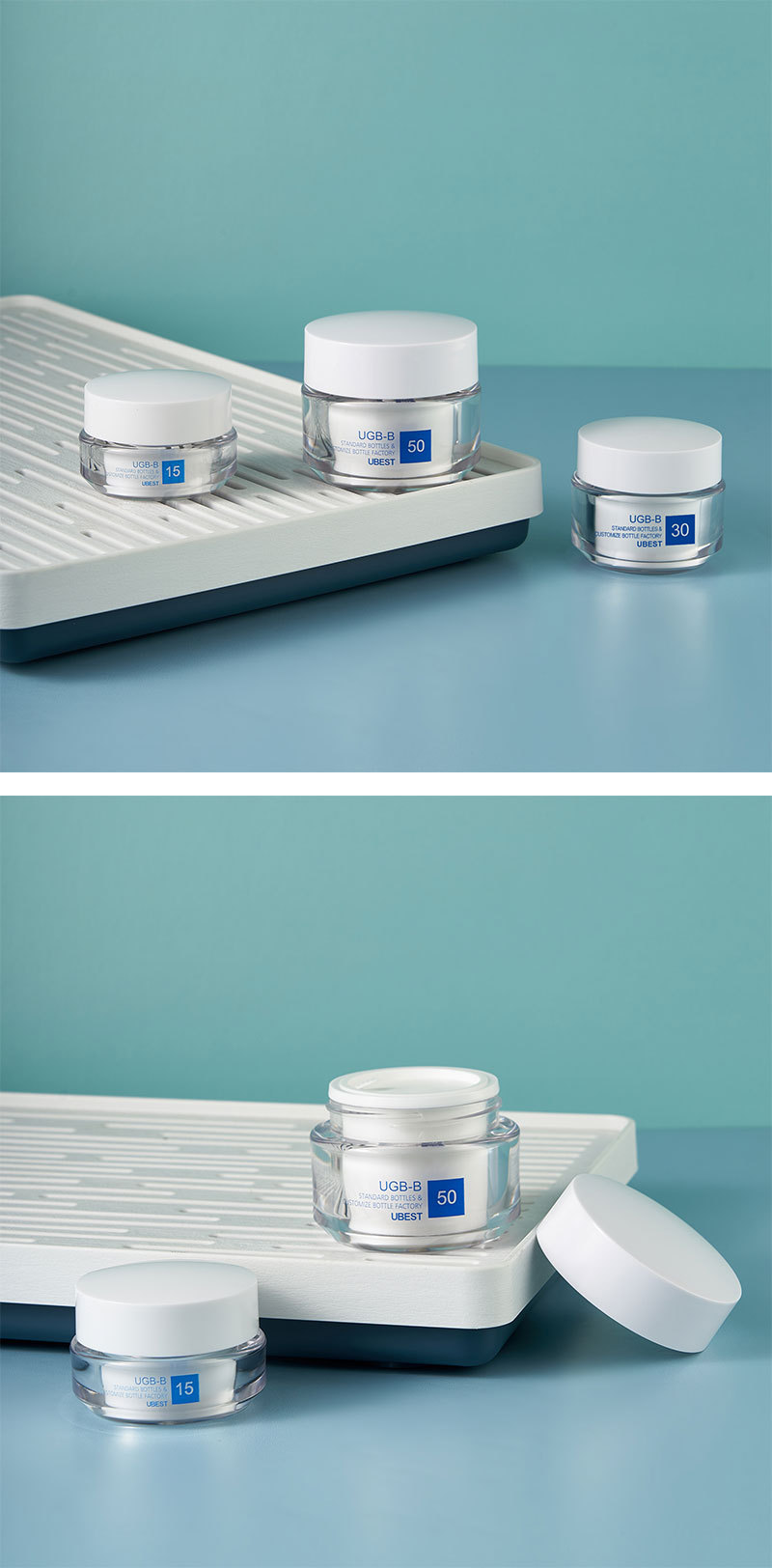 15g,30g,50g AS thick wall cream jar