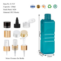 120ML square bottle