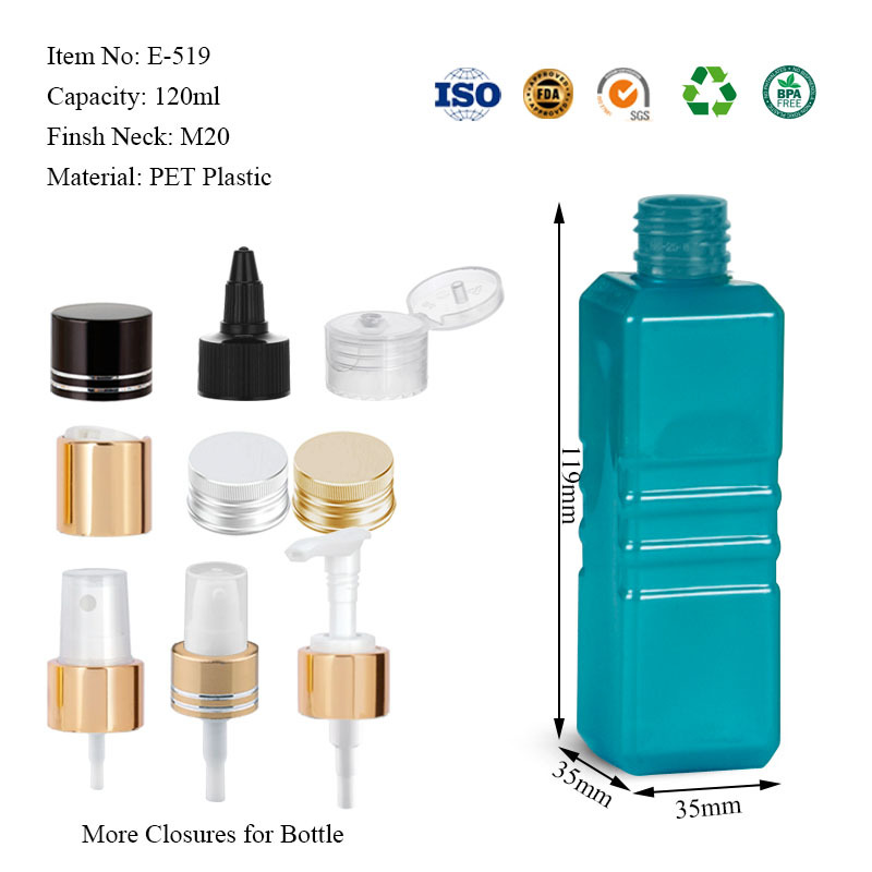 120ML square bottle