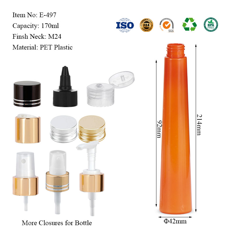 170ML cone bottle