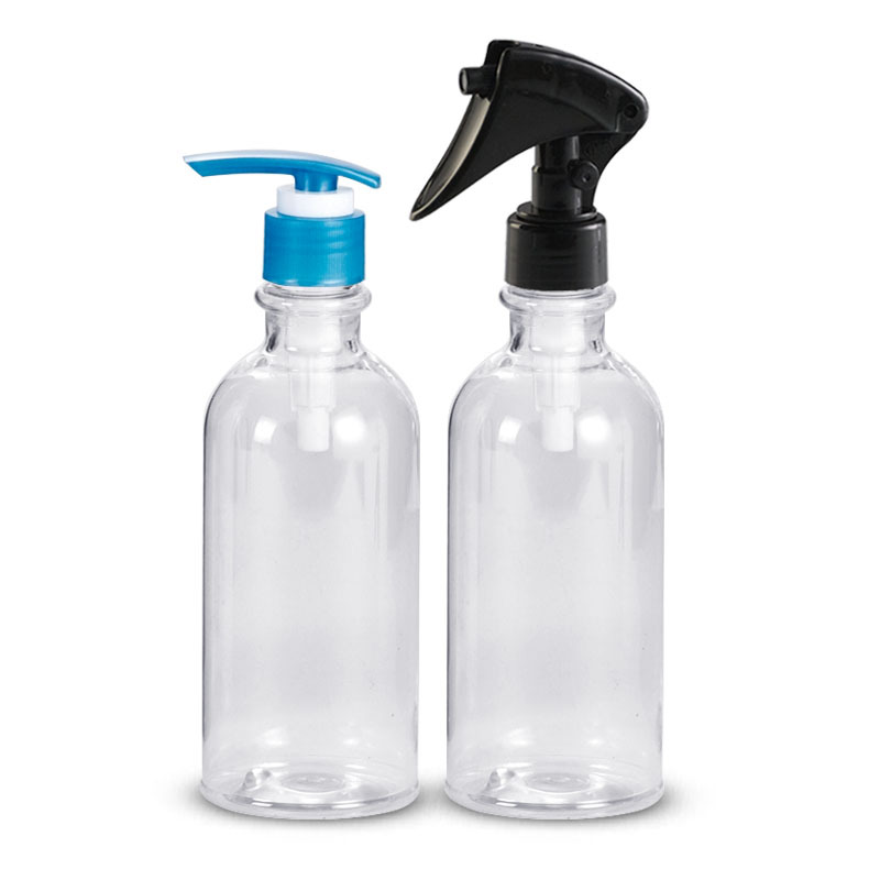 250ML ring-top convex-ring-bottom long neck cosme round bottle