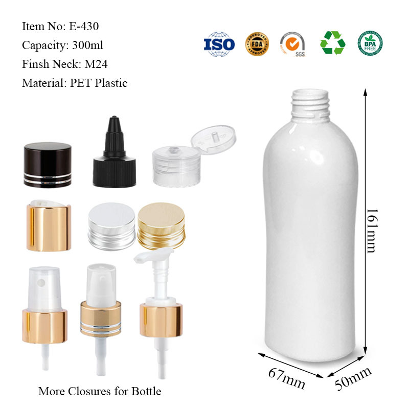 300ML inverted triangle flat bottle