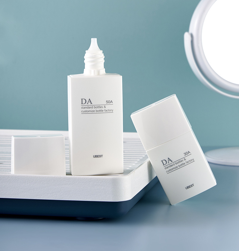 30ml,50ml PE sunscreen isolation cream bottle