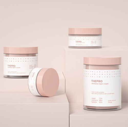 80g,150g,300g,500g PET cream jar
