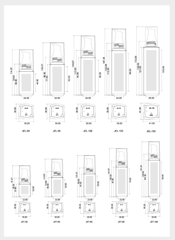 30ml,50ml,60ml,80ml,100ml,120ml,150ml PETG square spray lotion skin care bottle