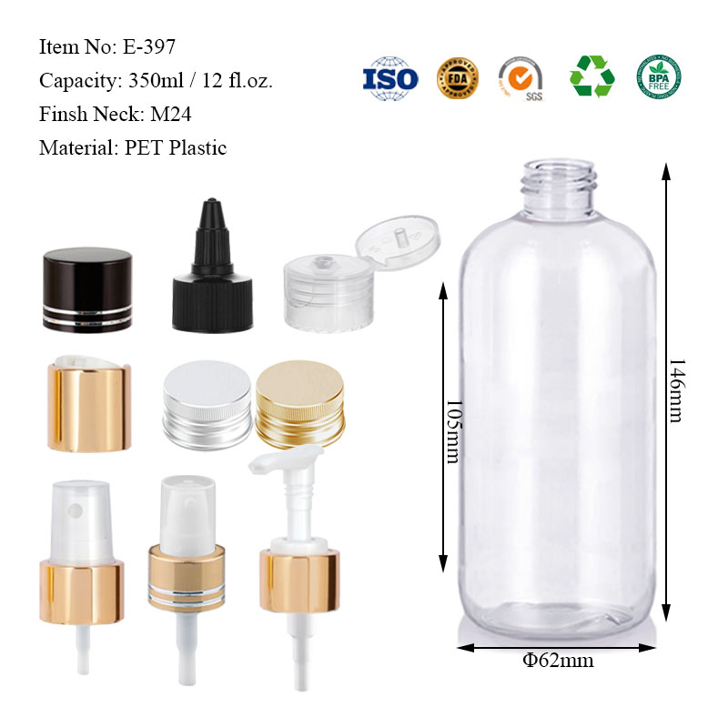 350ML round bottle