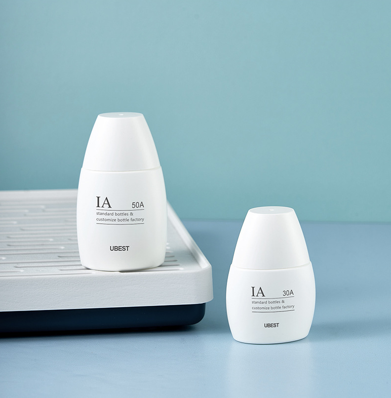 30ml,50ml PE sunscreen isolation cream bottle