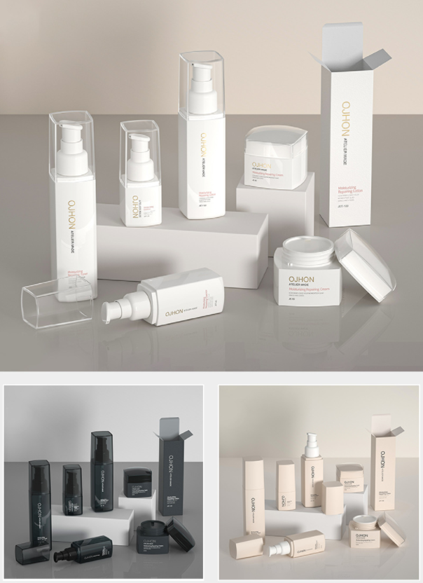 30ml,50ml,60ml,80ml,100ml,120ml,150ml PETG square spray lotion skin care bottle
