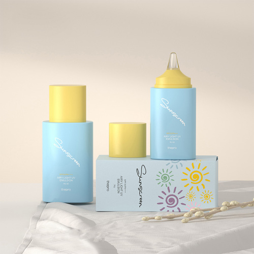 30ml,50ml PE sunscreen isolation cream bottle