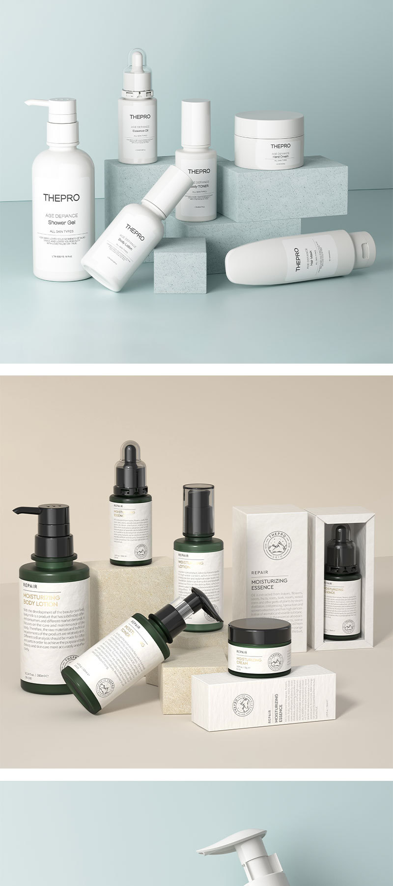 10ml,20ml,30ml,50ml,60ml,80ml,100ml,120ml,150ml,200ml,250ml,300ml,500ml PET skin care bottle