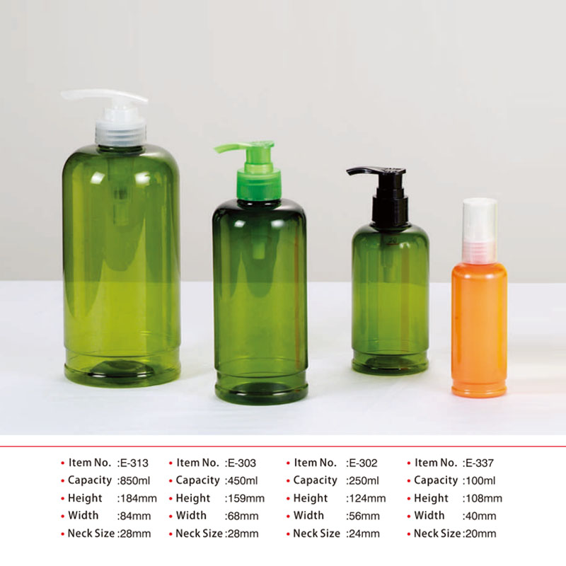 450ML Witte round bottle