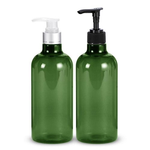 500ML slanted shoulder round bottle