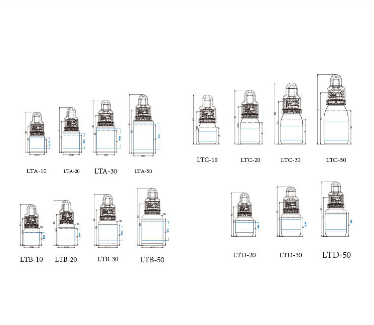 10ml,20ml,30ml,50ml thick wall PETG dropper bottle