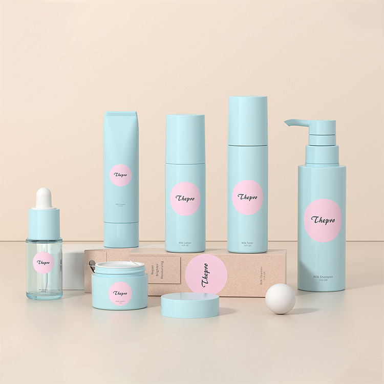 30ml,50ml,100ml,120ml,150ml,200ml PE lotion skin care series bottle