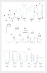 30ml,50ml,60ml,100ml,120ml,150ml,200ml PE Soft Tube