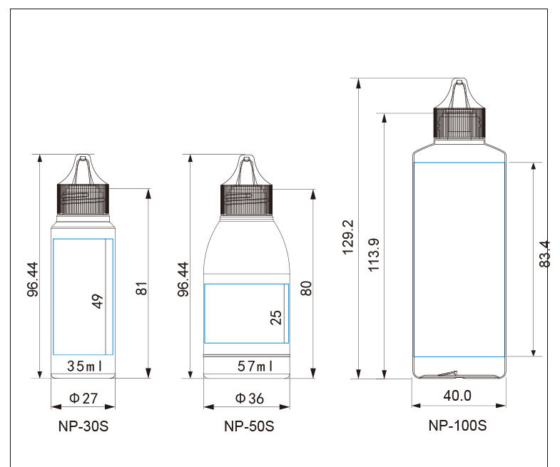 30ml,50ml,60ml,80ml,100ml,150ml,200ml,PE Soft Tube bottle