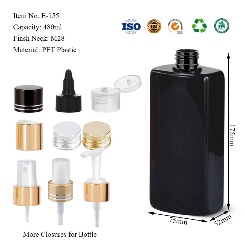 480ML rectangle bottle