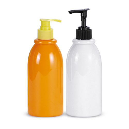 500ML ring-top tilted-shoulder round bottle