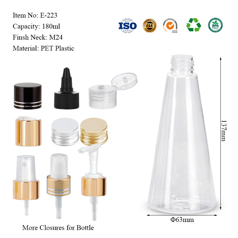 180ML cone bottle