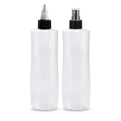 300ML oval flat bottle