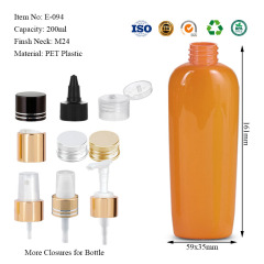 250ML inverted triangle flat bottle