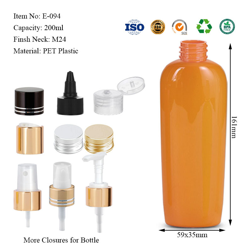 250ML inverted triangle flat bottle