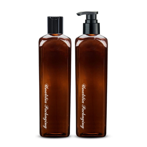 480ML round-shoulder square bottle