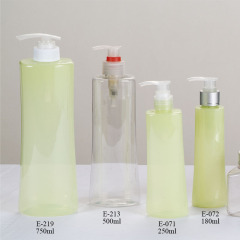180ML rectangle-top oval-bottom flat bottle