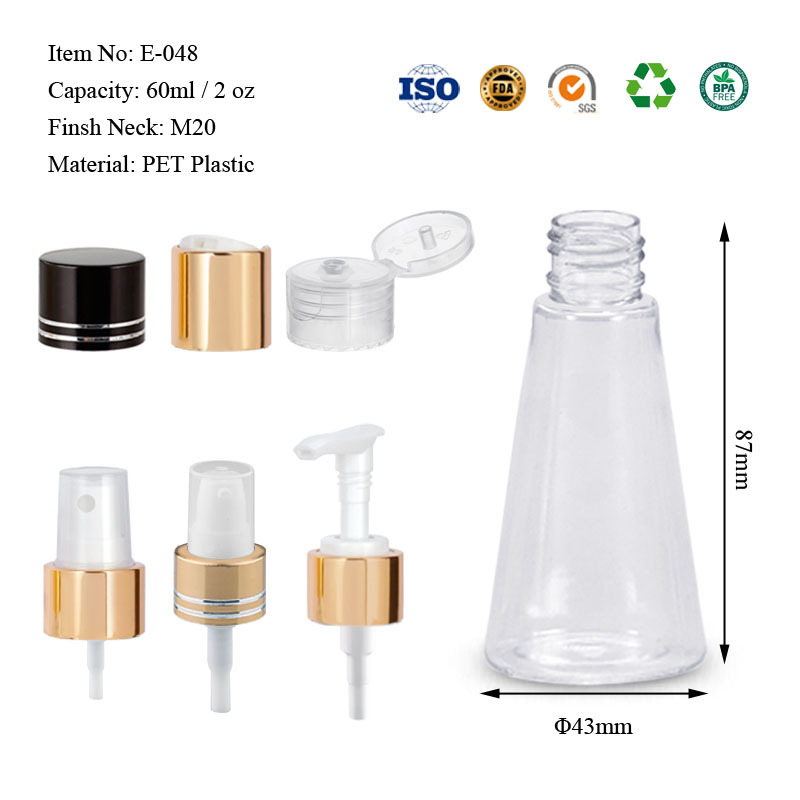60ML cone bottle