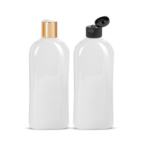 300ML round-shoulder flat bottle