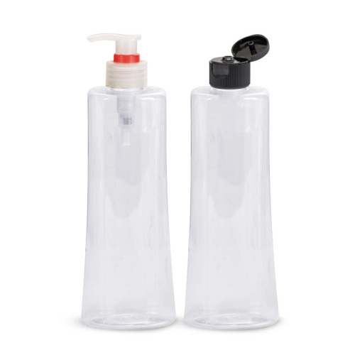 500ML rectangle-top oval-bottom flat bottle