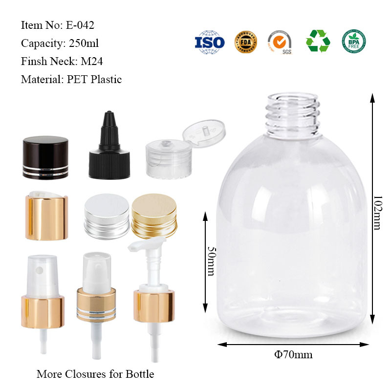 250ML round bottle