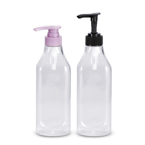 750ML tilted-shoulder square bottle