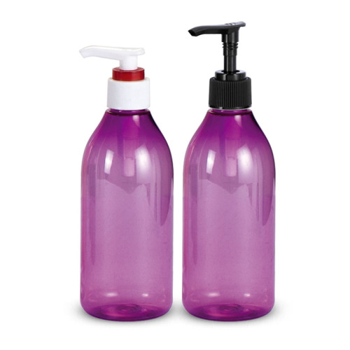 300ML tilted-shoulder round bottle