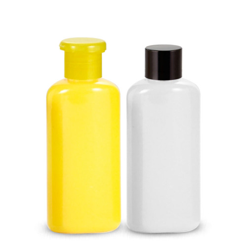 70ML round-shoulder oval flat bottle